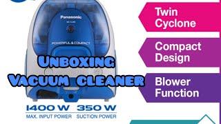 Unboxing vacuum cleaner Panasonic MC CL305