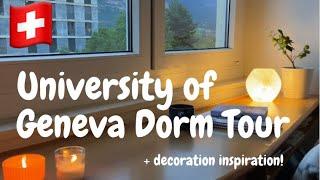 DORM TOUR: Studying Abroad in Geneva! 