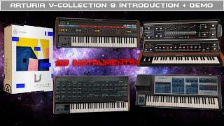 Arturia V-Collection 8 Introduction + New Instruments Overview | No Talking |