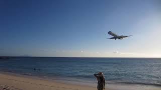 Sint Maarten Airport Traffic - Princess Juliana International Airport - Maho Beach