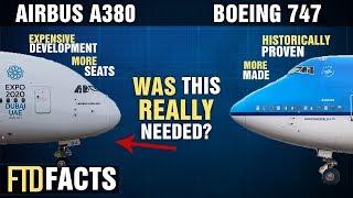 The Differences Between The BOEING 747 and The AIRBUS A380