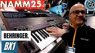 NAMM 2025: Behringer's BX1 - DX1 And CS80 Together