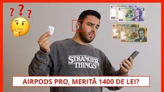 Merită AirPods Pro 1400 de lei? (UNBOXING & PRIMA IMPRESIE)