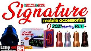 Low cost branded mobile accessories wholesale | Signature mobile accessories full range 2021