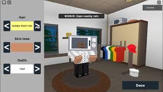 How to get the microwave hat in cook burgers (Roblox Game)