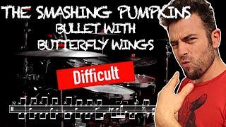 The Smashing Pumpkins - Bullet With Butterfly Wings - Drum Cover (with scrolling drum sheet)