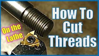 How to cut a thread on a manual lathe (Intermediate method ideal for home workshop & hobby engineer)