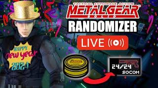 MGS1 Item Randomizer LIVE | Run 6 (Happy New Year 2024)