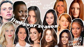 COMPLETE 12 SEASONS COLOR ANALYSIS / Find your true colors *WELL EXPLAINED