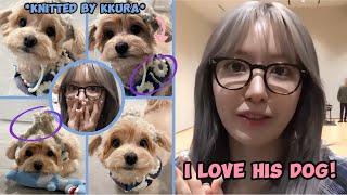 SAKURA reveals that she loves YB's (Yoon Dohyun) dog more that him! 