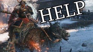 Sekiro Изи кил  Гёбу Масатака Онива петарды решают kill Gyoubu Masataka