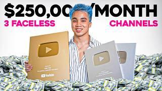 I Make $250,000/Month with 3 Faceless YouTube Channels