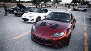 Pop Up Miata Meet with emadifications and ghosty.miata!