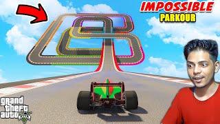 99.99% People Totally Confused This Impossible F1 Car Parkour Race in GTA 5!