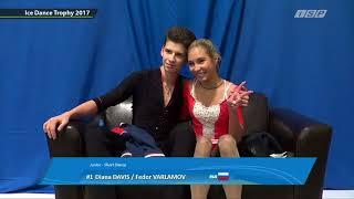 Диана Дэвис - Фёдор Варламов КТ Ice dance Trophy 2017-2018 / DAVIS - VARLAMOV SD