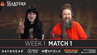 LunaLove vs SaffronOlive | MTGO Masters: Modern | S1 W2 | Match 1