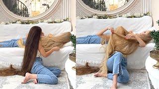 RealRapunzels | Floor Length Hair in Sofa Perfection (preview)