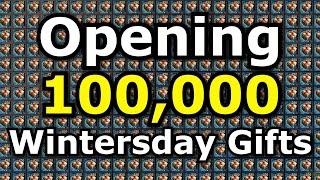 Opening 100,000 Wintersday Gifts (Christmas 2024) | GW2