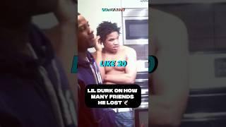 Lil Durk On How Many Friends He Lost #chicago #lildurk #viralshorts