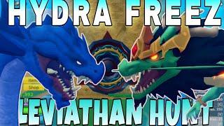 BLOX FRUITS: DRAGON VS LEVIATHAN BATTLE FOR DRACO V4 | DRACO RACE V4 | HOW TO FREEZ HYDRA