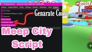 Meep City Script Gui |Hydrogen,Fluxus,Arceus x Mobile