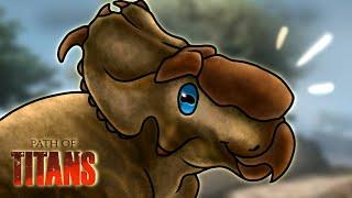 Pachyrhino is here! - Pachyrhinosaurus Mod Gameplay | Path Of Titans