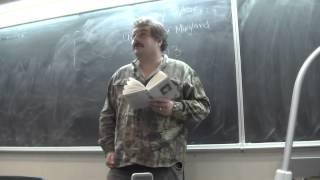 Dmitry Bykov Poetry Reading 10/29 UMCP