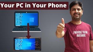 Screen Mirroring  Laptop To Mobile |  Mirror PC to Android With Sound | Vinay Sharma |