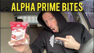 Red Velvet Alpha Prime Bites Protein Brownie REVIEW