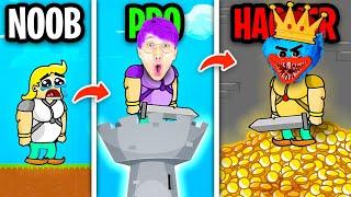 LankyBox Playing LUCKY TOWER!? (Flash Game)