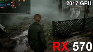 Silent Hill 2 Remake RX 570 4GB 1080p High/Medium/Low