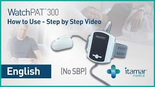 WatchPAT 300 Sleep Apnea Test - Step by Step Video