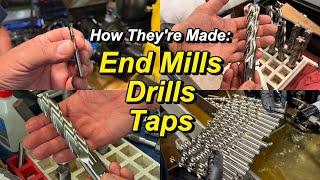 How are Drills, Taps & End Mills Made? Greenfield Industries Factory Tour