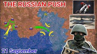 Russian forces continue to push in Kursk & Pokrovsk [21 September 2024]