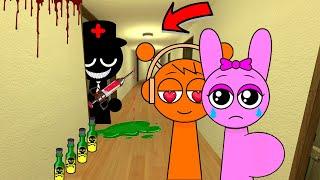 Pinki is Pregnant With Oren, But Horror Mr.Black Doctor doesn't agree with that in Gmod!!!