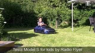 Tesla Model S for kids by Radio Flyer review