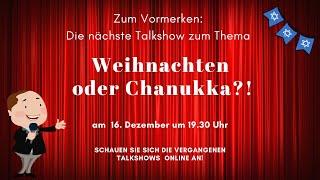 Talkshow: Weihnachten oder Chanukka