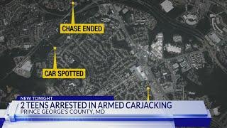 Two Boys Arrested After Carjacking in Prince George's County