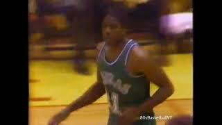 Jay Vincent Dunks on Maurice Lucas
