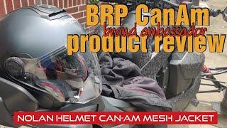 Honest review and unboxing of BRP Can-Am riding gear