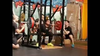 April 2017 WH gym meet 3rd sqt 217.5 kg