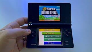 New Super Mario Bros | Nintendo DSi handheld gameplay