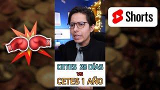 28-day CETES vs. 1-year CETES #Shorts