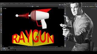 Houdini 20 - model a raygun