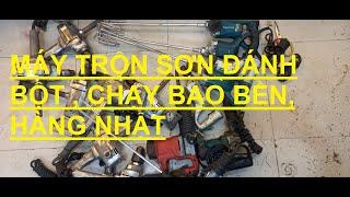 Máy nhật bãi, máy trộn sơn, đánh bột,trộn hồ dầu, máy đục 17mm makita, Máy Phụ Kiện Ngọc Đại