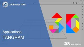 XYZmaker 3DKit Applications I Tangram