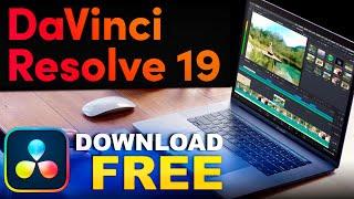 How to download Davinci Resolve 19 FREE | Tutorial for beginners