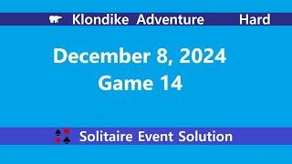 Klondike Adventure Game #14 | December 8, 2024 Event | Hard