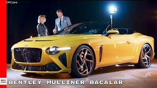 Bentley Mulliner Bacalar Reveal