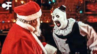 Art The Clown Meets Santa | TERRIFIER 3 (2024) Movie Clip